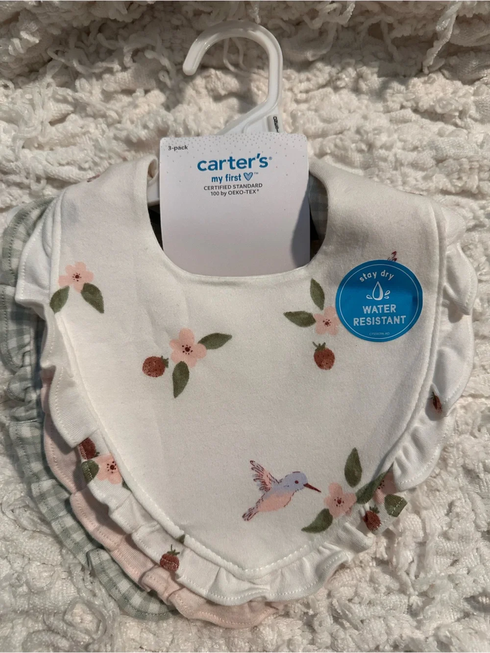 Carters set ruffled